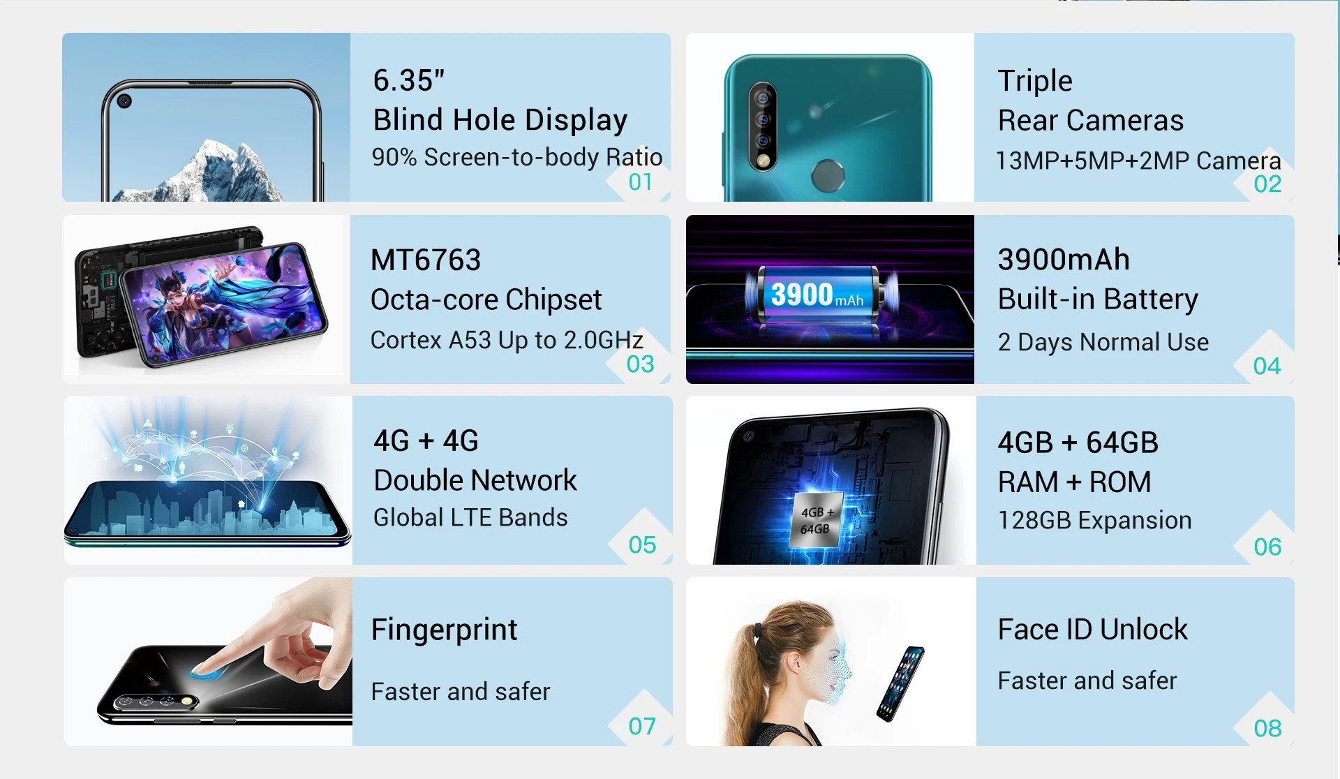 Oukitel C18 Pro - преимущества