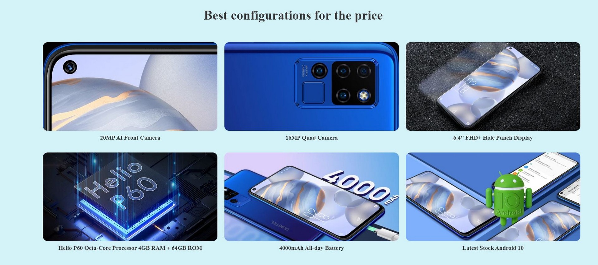 Oukitel C21 - преимущества